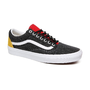 Vans Coastal Old Skool Black Classic Mens Womens - (Vans Coastal) Black/True White VN0A4U3BWK7 Shoes