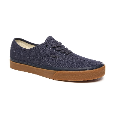 Vans 12 oz Canvas Authentic Navy Classic Mens Womens - (12 Oz Canvas) Parisian Night/Gum VN0A2Z5IWM9 Shoes