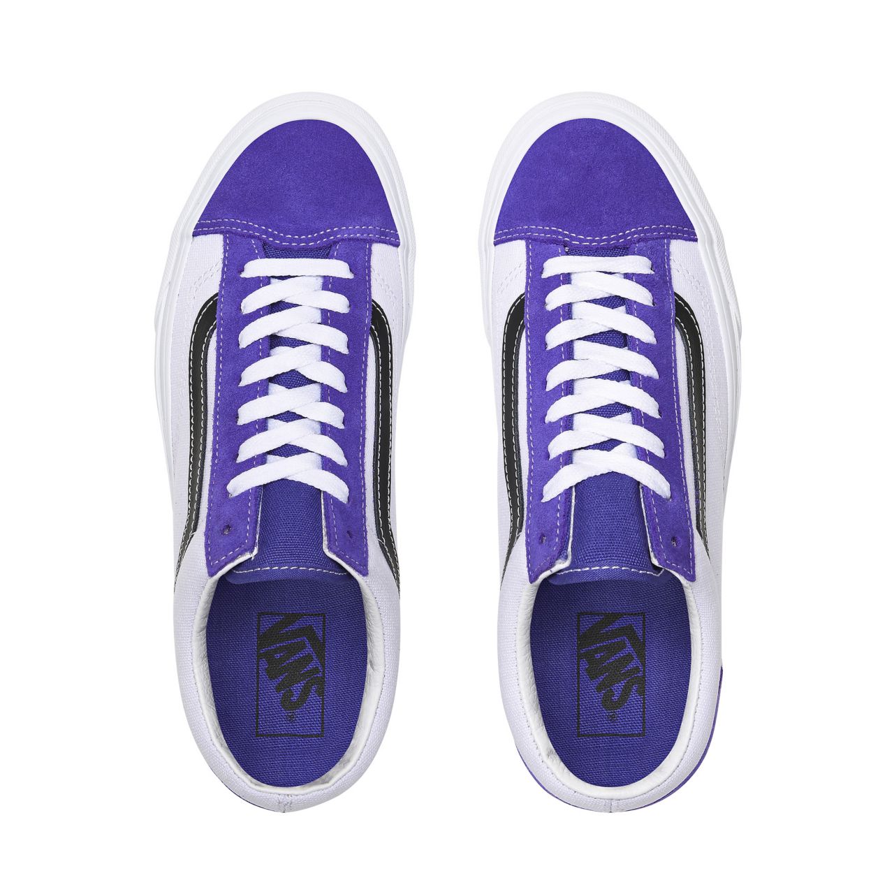 Vans Retro Sport Style 36 Purple Classic Mens Womens - (Retro Sport) Royal Blue/True White VN0A3DZ3WZ9 Shoes