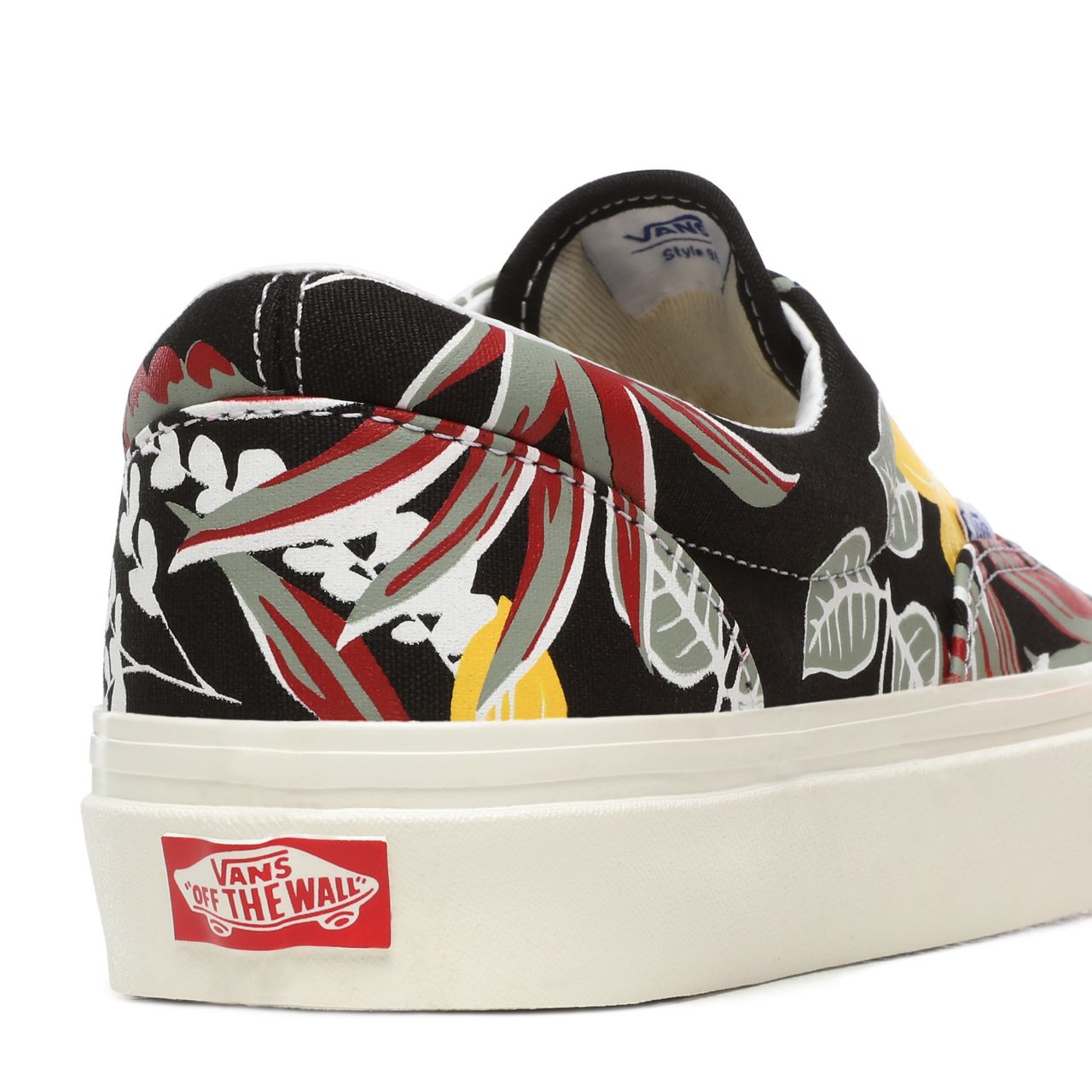 Vans Anaheim Factory Era 95 DX Black Classic Mens Womens - (Anaheim Factory) Og Aloha/Og Black VN0A2RR1X5Z Shoes