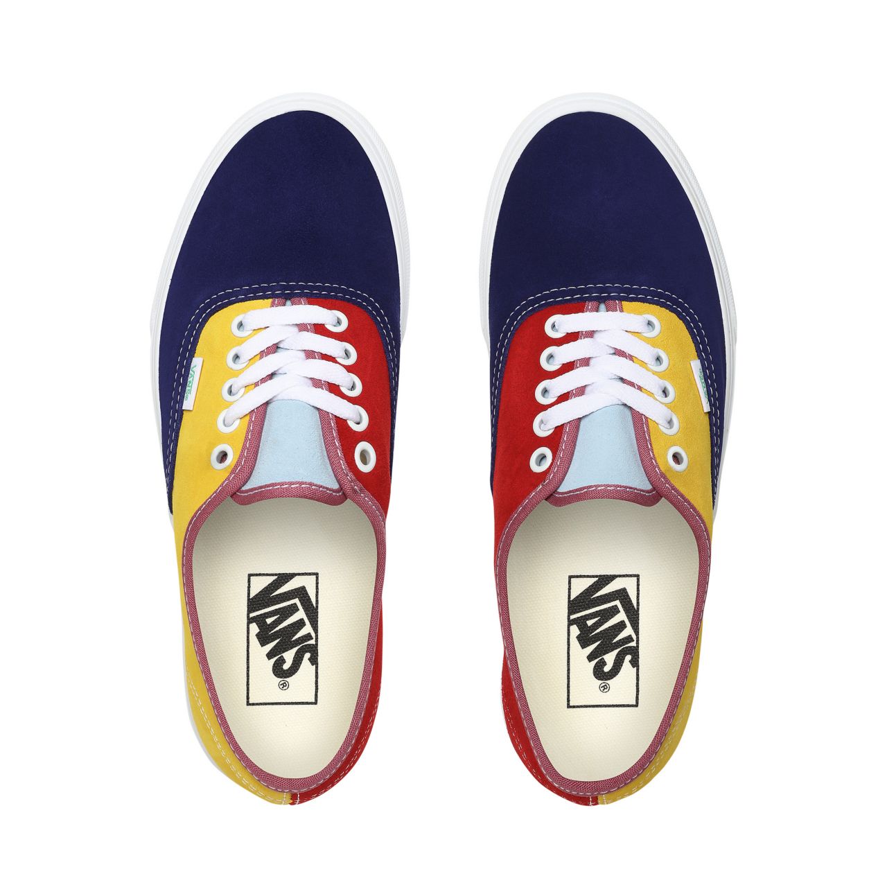 Vans Sunshine Authentic Multicolour Classic Mens Womens - (Sunshine) Multi/True White VN0A2Z5IWNY Shoes