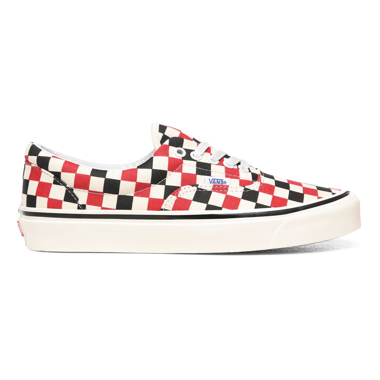 Vans Anaheim Factory Era 95 DX Multicolour Classic Mens Womens - (Anaheim Factory) Og Red/Og Black/Check VN0A2RR1X7W Shoes