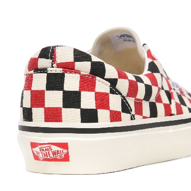 Vans Anaheim Factory Era 95 DX Multicolour Classic Mens Womens - (Anaheim Factory) Og Red/Og Black/Check VN0A2RR1X7W Shoes