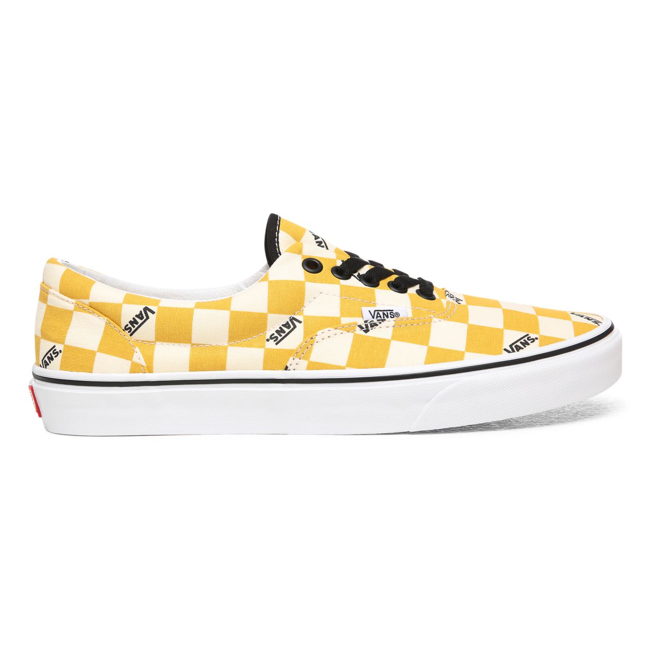 Vans Big Check Era Yellow Classic Mens Womens - (Big Check) Yolk Yellow/True White VN0A4U39WYT Shoes