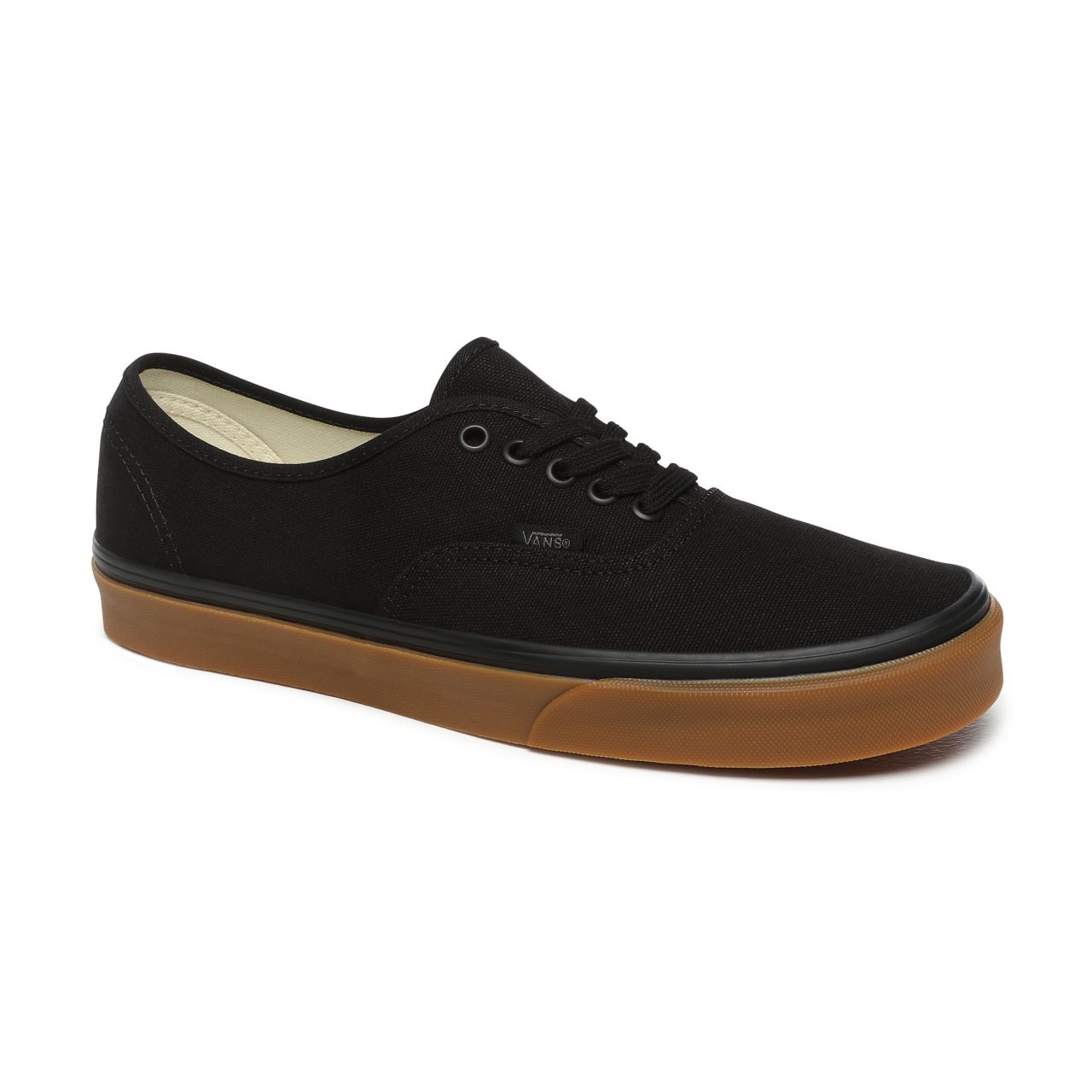 Vans 12 oz Canvas Authentic Black Classic Mens Womens - (12 Oz Canvas) Black/Gum VN0A2Z5ID8E Shoes