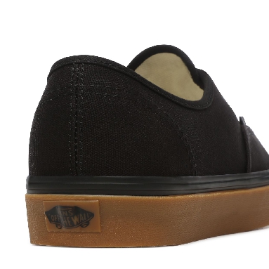 Vans 12 oz Canvas Authentic Black Classic Mens Womens - (12 Oz Canvas) Black/Gum VN0A2Z5ID8E Shoes