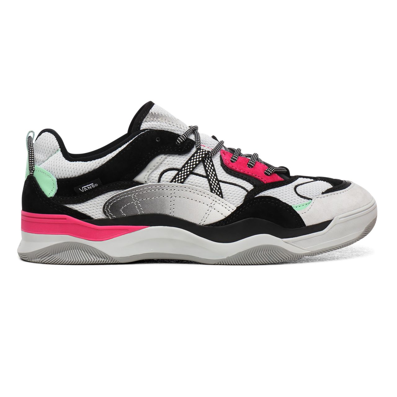 Vans Gradient Varix WC Multicolour Classic Mens Womens - (Gradient) Fuchsia/Green Ash VN0A3WLNXW6 Shoes