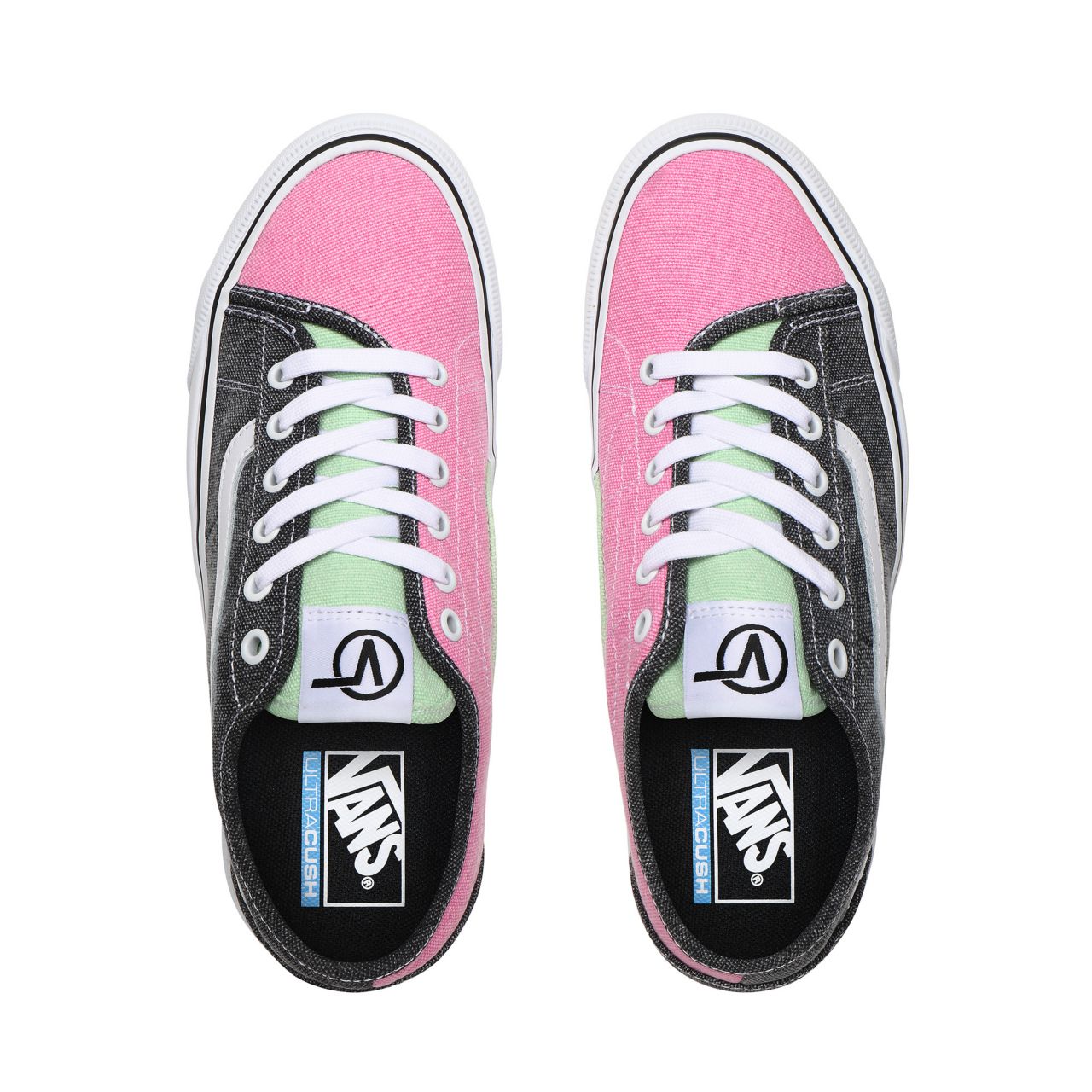 Vans Throwback Bess NI Multicolour Classic Mens Womens - (Throwback) Multi/True White VN0A4BTHWOY Shoes