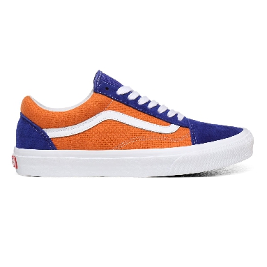 Vans P&C Old Skool Blue Classic Mens Womens - (P&C) Royal Blue/Apricot Buff VN0A4U3BWTJ Shoes