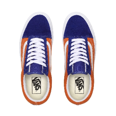 Vans P&C Old Skool Blue Classic Mens Womens - (P&C) Royal Blue/Apricot Buff VN0A4U3BWTJ Shoes