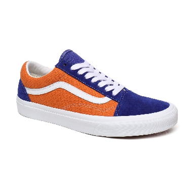 Vans P&C Old Skool Blue Classic Mens Womens - (P&C) Royal Blue/Apricot Buff VN0A4U3BWTJ Shoes