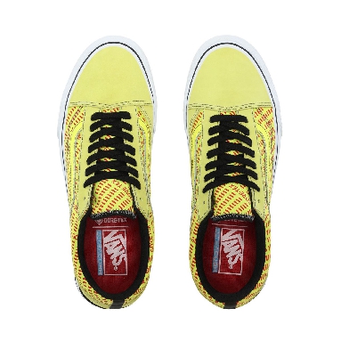 Vans Old Skool Gore-Tex Yellow Classic Mens Womens - Lemon Tonic/White VN0A4V9W03C Shoes