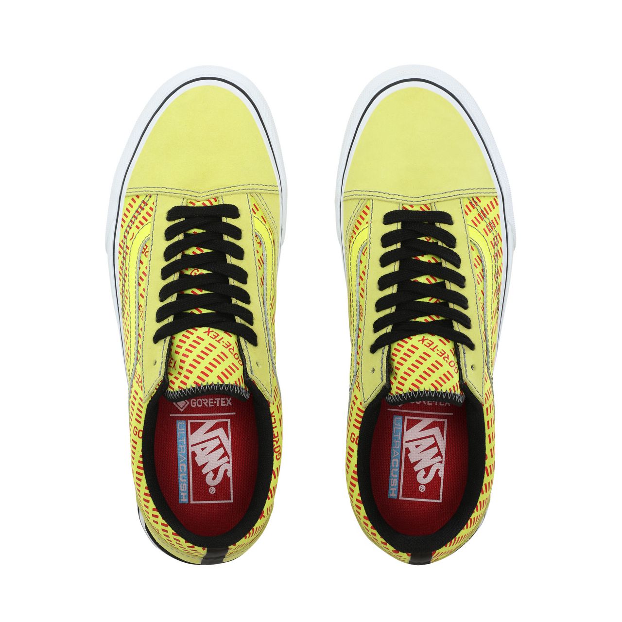 Vans Old Skool Gore-Tex Yellow Classic Mens Womens - Lemon Tonic/White VN0A4V9W03C Shoes