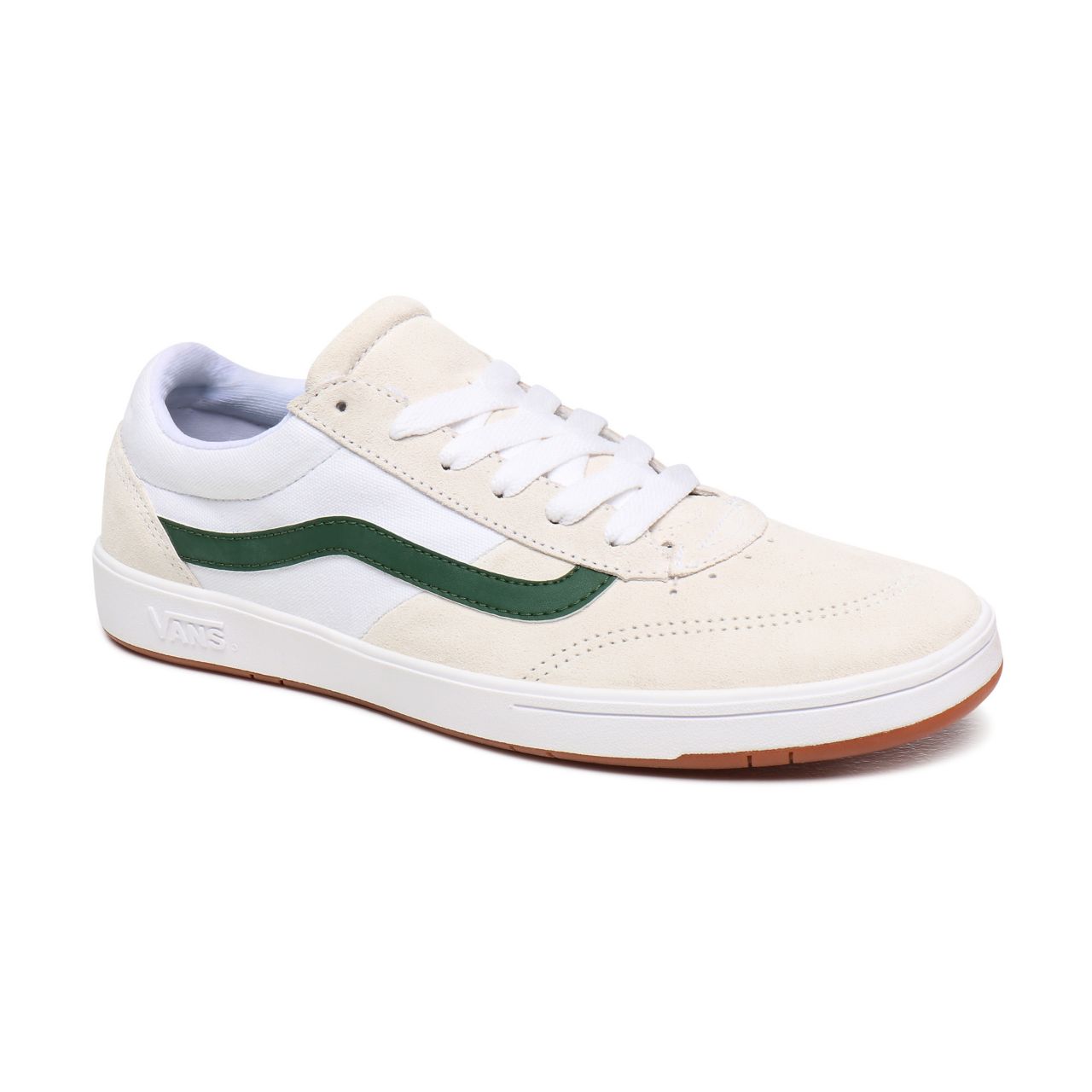 Vans Vintage Sport Cruze ComfyCush White Classic Mens Womens - (Vintage Sport) True White/Greener Pastures VN0A3WLZWYO Shoes