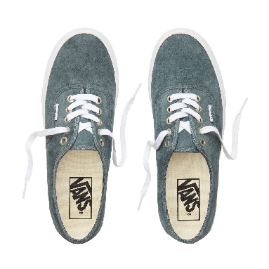 Vans Suede Authentic Classic Mens Womens - (Pig Suede) Stormy Weather/True White VA38EMU5N Shoes