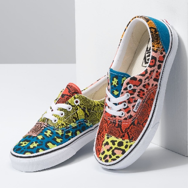 Vans Patchwork Era Multicolour Classic Mens Womens - (Patchwork) Leopard/Snake VN0A4BV401R Shoes