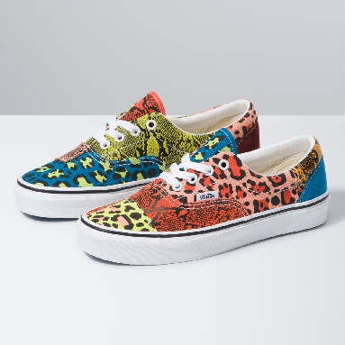 Vans Patchwork Era Multicolour Classic Mens Womens - (Patchwork) Leopard/Snake VN0A4BV401R Shoes