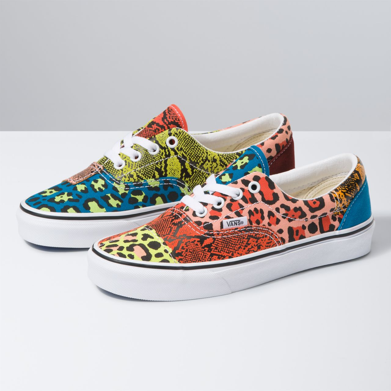 Vans Patchwork Era Multicolour Classic Mens Womens - (Patchwork) Leopard/Snake VN0A4BV401R Shoes