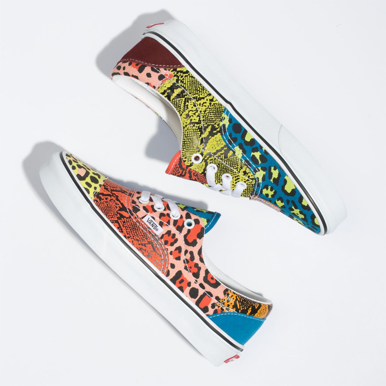 Vans Patchwork Era Multicolour Classic Mens Womens - (Patchwork) Leopard/Snake VN0A4BV401R Shoes