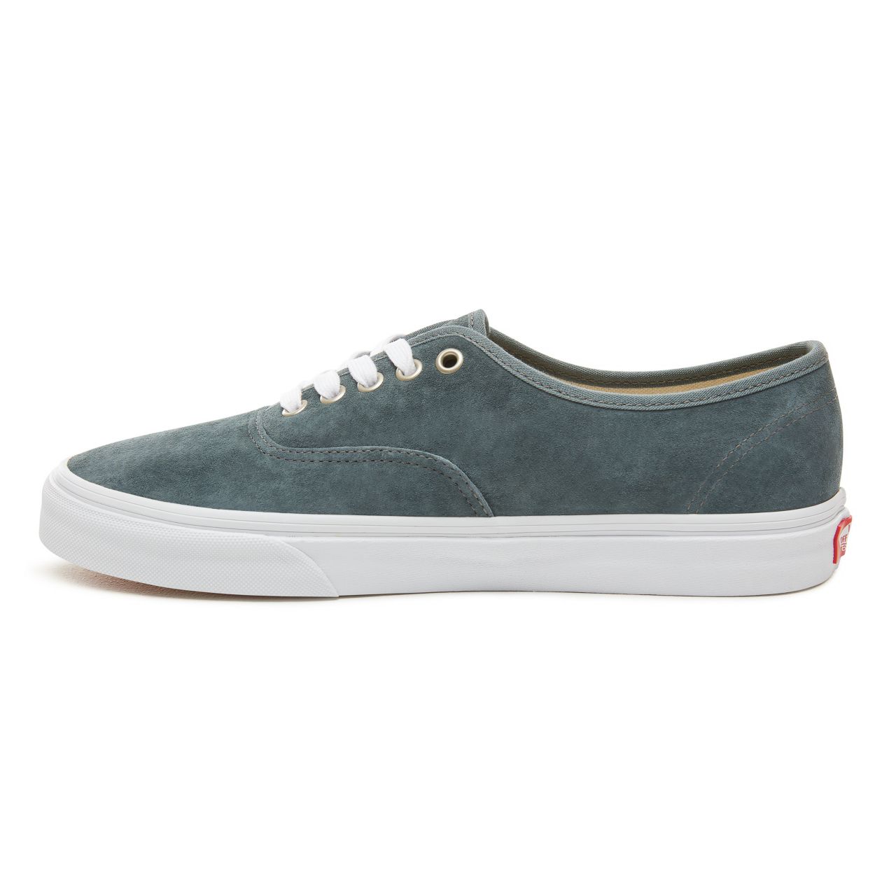 Vans Suede Authentic Classic Mens Womens - (Pig Suede) Stormy Weather/True White VA38EMU5N Shoes