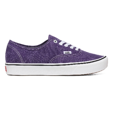 Vans Washed Canvas ComfyCush Authentic Purple Classic Mens Womens - (Washed Canvas) Heliotrope VN0A3WM7WWE Shoes