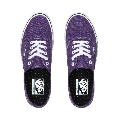 Vans Washed Canvas ComfyCush Authentic Purple Classic Mens Womens - (Washed Canvas) Heliotrope VN0A3WM7WWE Shoes