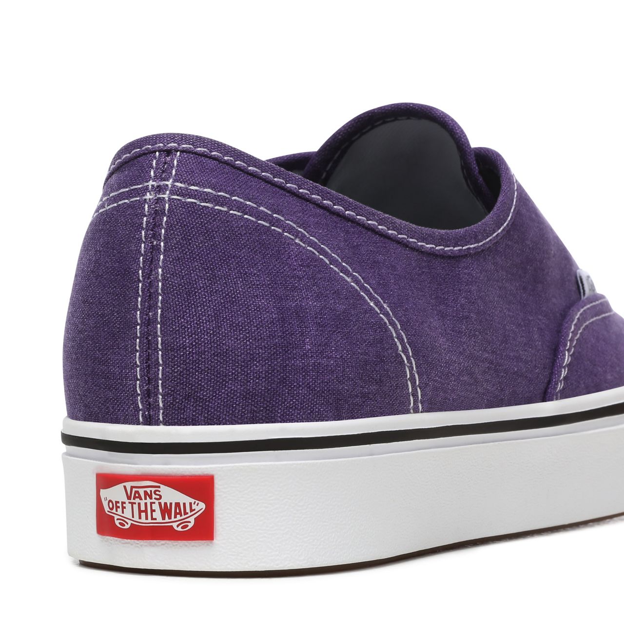 Vans Washed Canvas ComfyCush Authentic Purple Classic Mens Womens - (Washed Canvas) Heliotrope VN0A3WM7WWE Shoes