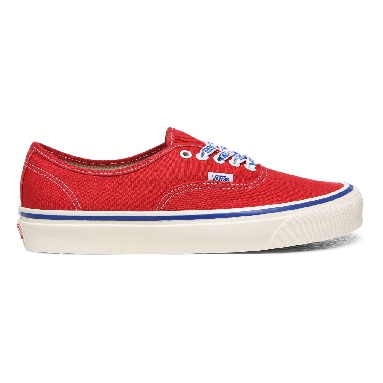 Vans Anaheim Factory Authentic 44 DX Red Classic Mens Womens - (Anaheim Factory) Og Red/Og Vans Lace VN0A38ENWO8 Shoes