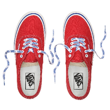 Vans Anaheim Factory Authentic 44 DX Red Classic Mens Womens - (Anaheim Factory) Og Red/Og Vans Lace VN0A38ENWO8 Shoes