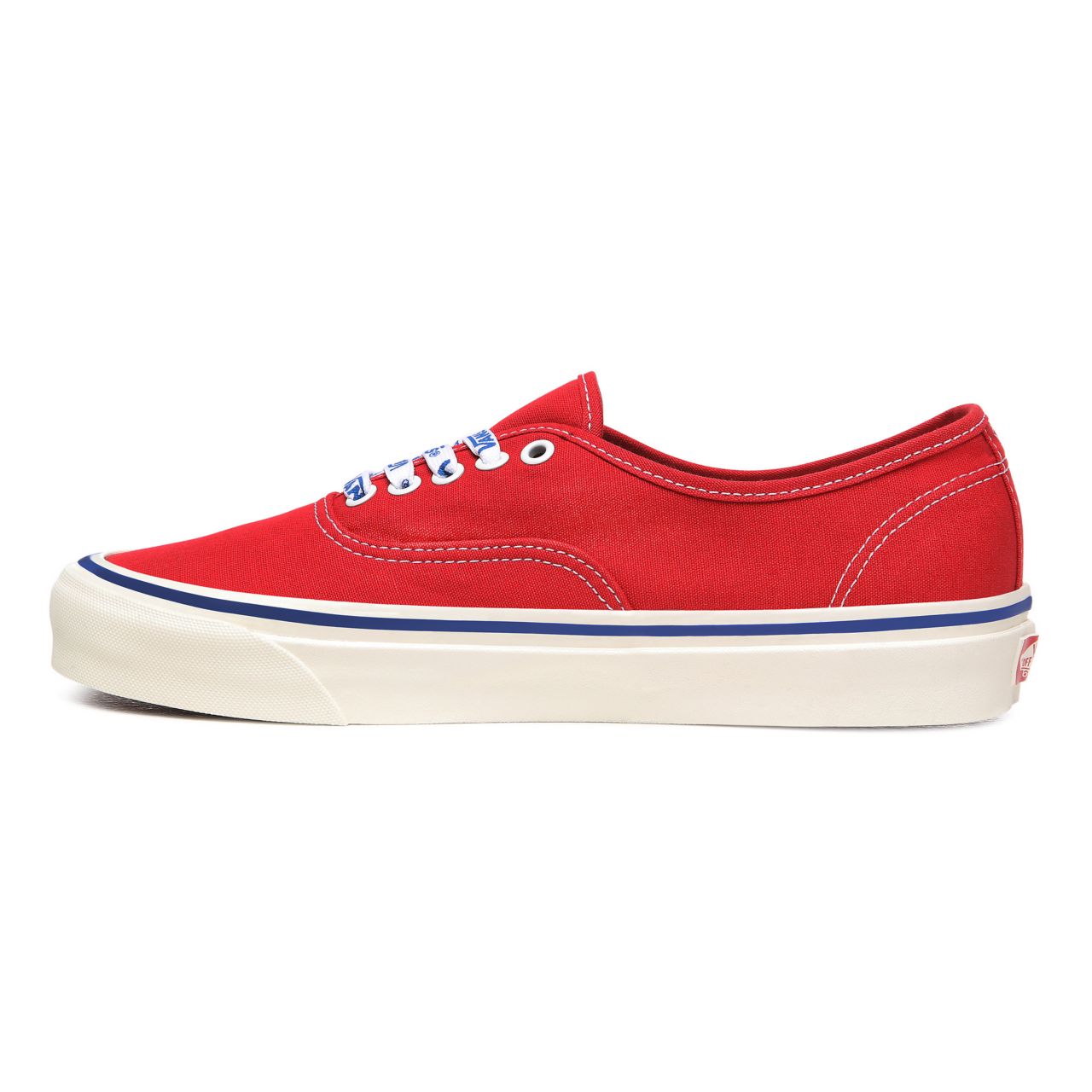 Vans Anaheim Factory Authentic 44 DX Red Classic Mens Womens - (Anaheim Factory) Og Red/Og Vans Lace VN0A38ENWO8 Shoes