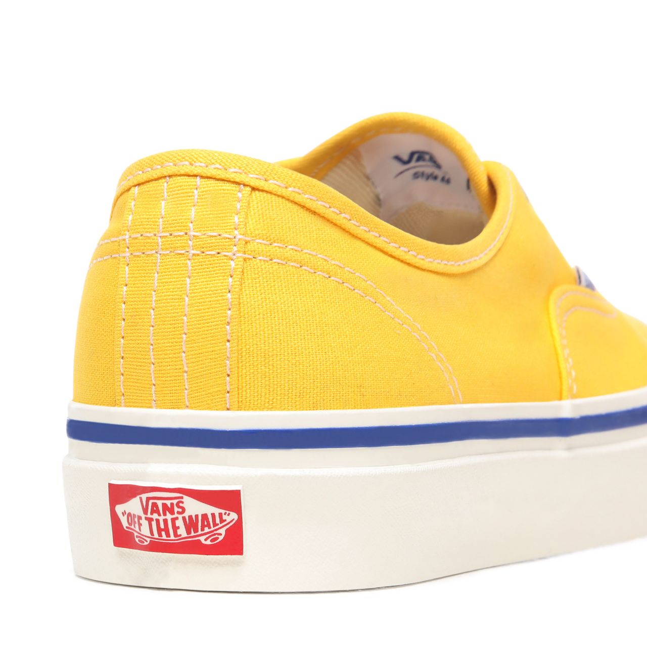 Vans Anaheim Factory Authentic 44 DX Yellow Classic Mens Womens - (Anaheim Factory) Og Yellow/Og Vans Lace VN0A38ENWOA Shoes