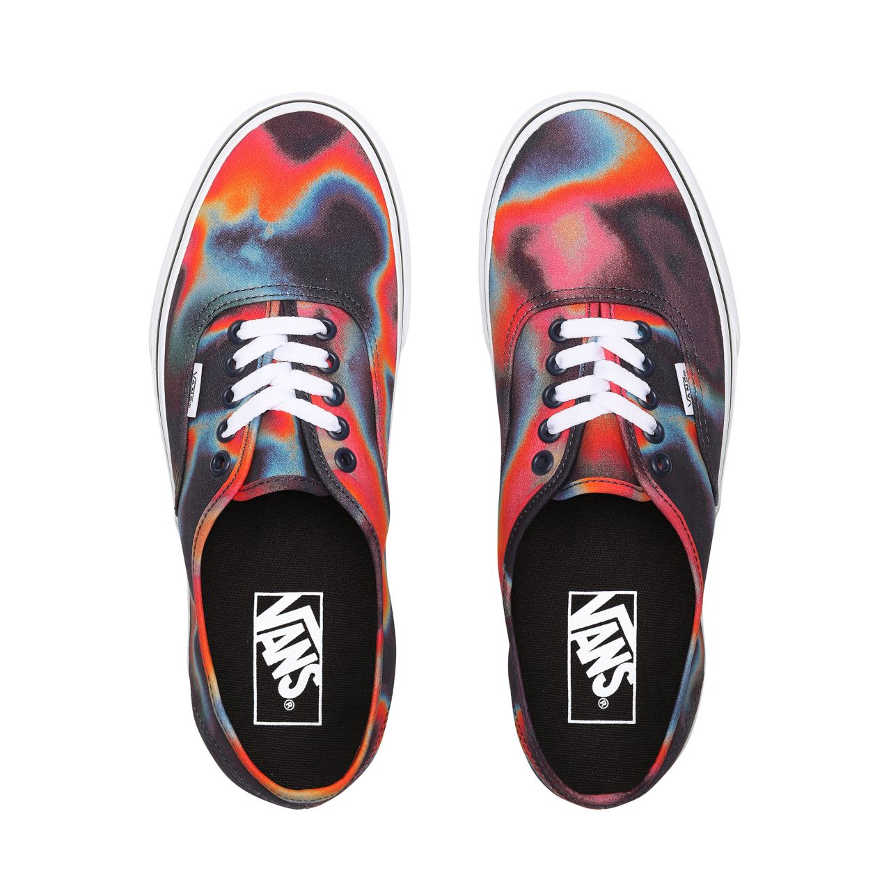 Vans Dark Aura Authentic Multicolour Classic Mens Womens - (Dark Aura) Multi/True White VN0A2Z5IWN0 Shoes