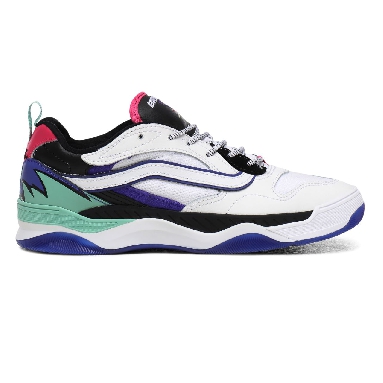 Vans Shred Wave Brux WC Multicolour Classic Mens Womens - (Shred Wave) True White/Royal Blue VN0A4BH4WR3 Shoes