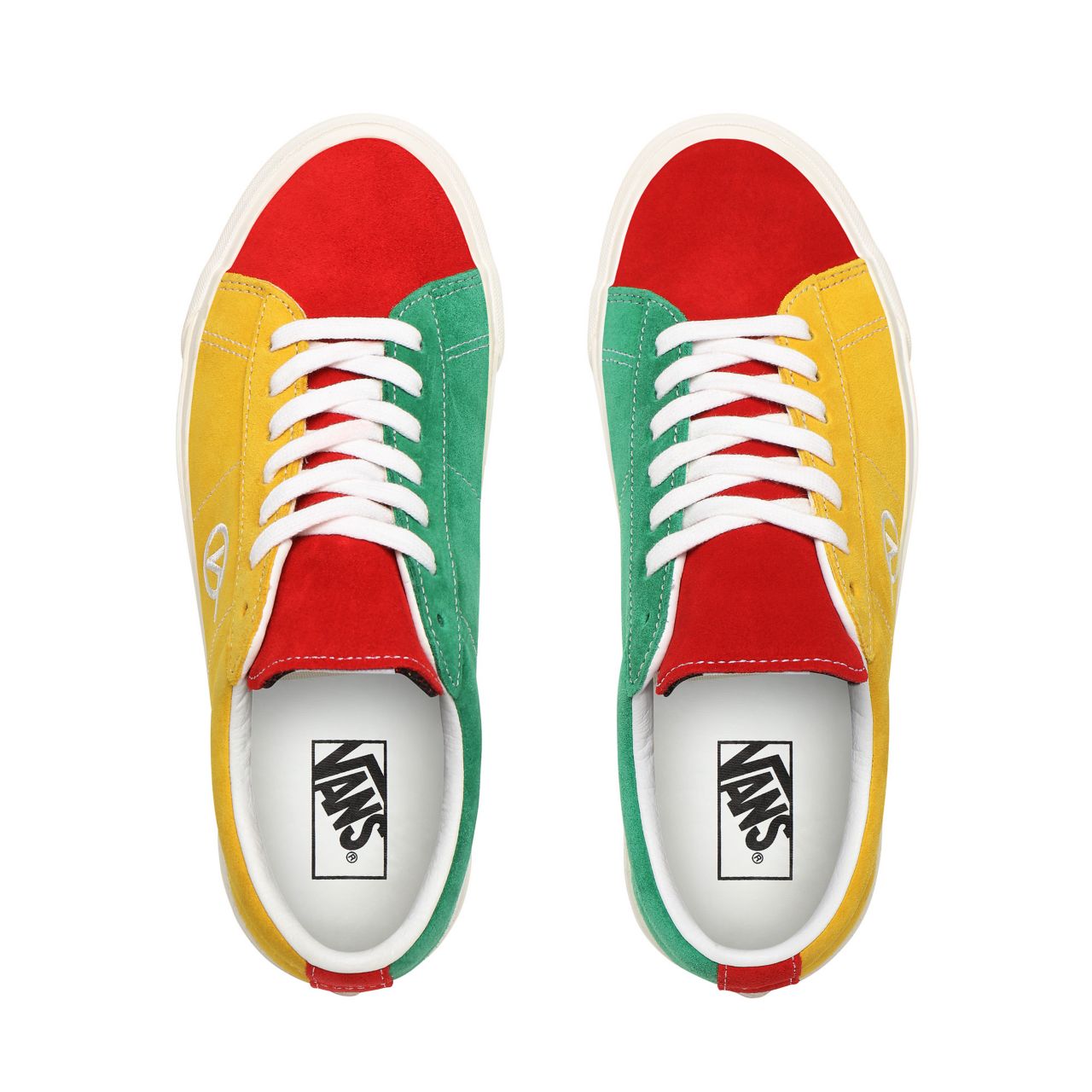 Vans Anaheim Factory Sid DX Yellow Classic Mens Womens - (Anaheim Factory) Og Yellow/Og Red/Og Emerald VN0A4BTXXIE Shoes