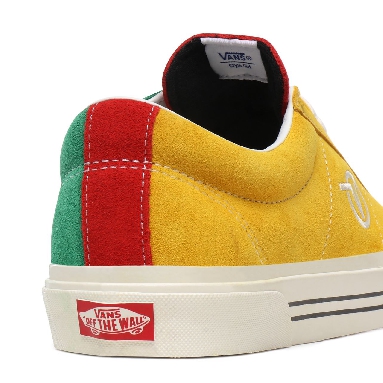 Vans Anaheim Factory Sid DX Yellow Classic Mens Womens - (Anaheim Factory) Og Yellow/Og Red/Og Emerald VN0A4BTXXIE Shoes