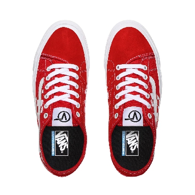 Vans Check Bess NI Red Classic Mens Womens - (Check) Red/True White VN0A4BTHWOW Shoes