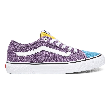 Vans Throwback Bess NI Purple Classic Mens Womens - (Throwback) True White/Heliotrope VN0A4BTHWOZ Shoes