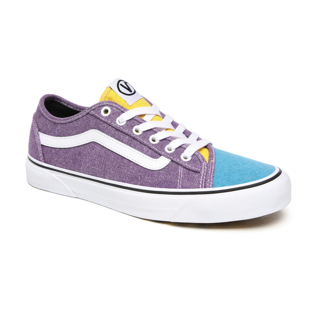 Vans Throwback Bess NI Purple Classic Mens Womens - (Throwback) True White/Heliotrope VN0A4BTHWOZ Shoes