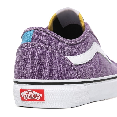 Vans Throwback Bess NI Purple Classic Mens Womens - (Throwback) True White/Heliotrope VN0A4BTHWOZ Shoes