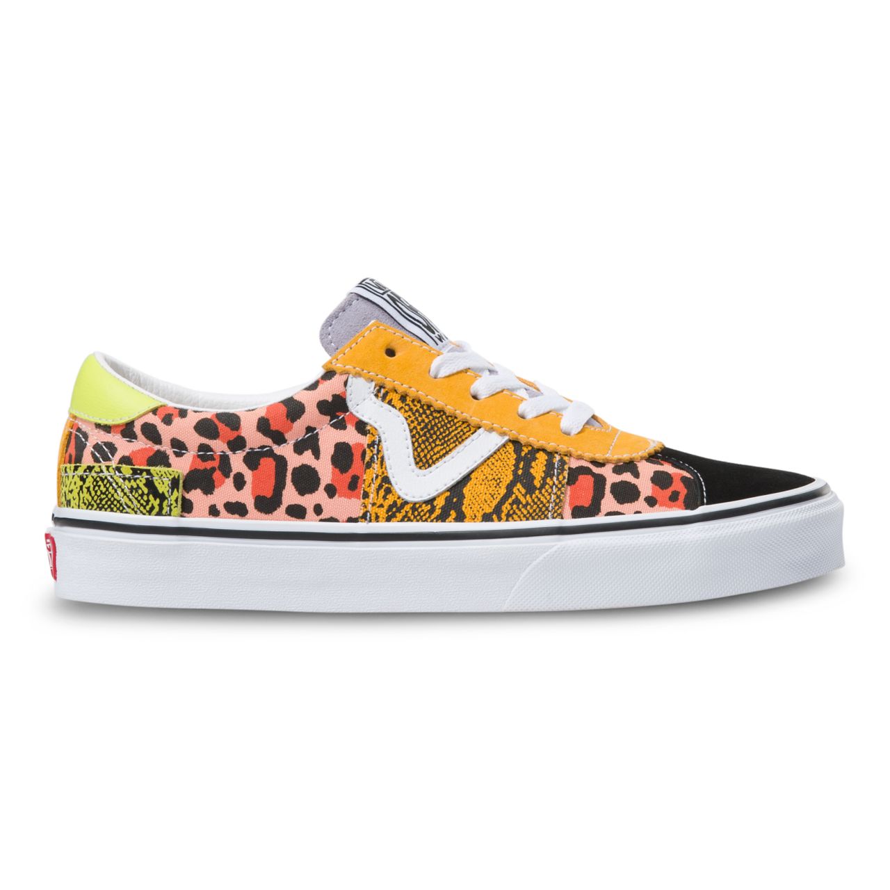 Vans Patchwork Vans Sport Multicolour Classic Mens Womens - (Patchwork) Leopard/Snake VN0A4BU601R Shoes