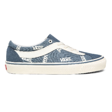 Vans Block Bold NI Blue Classic Mens Womens - (Vans Block) Blue Mirage/Marshmallow VN0A3WLPWQX Shoes