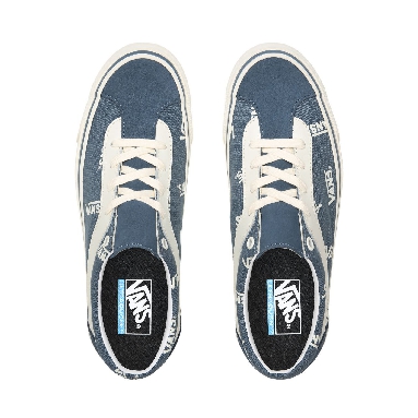 Vans Block Bold NI Blue Classic Mens Womens - (Vans Block) Blue Mirage/Marshmallow VN0A3WLPWQX Shoes