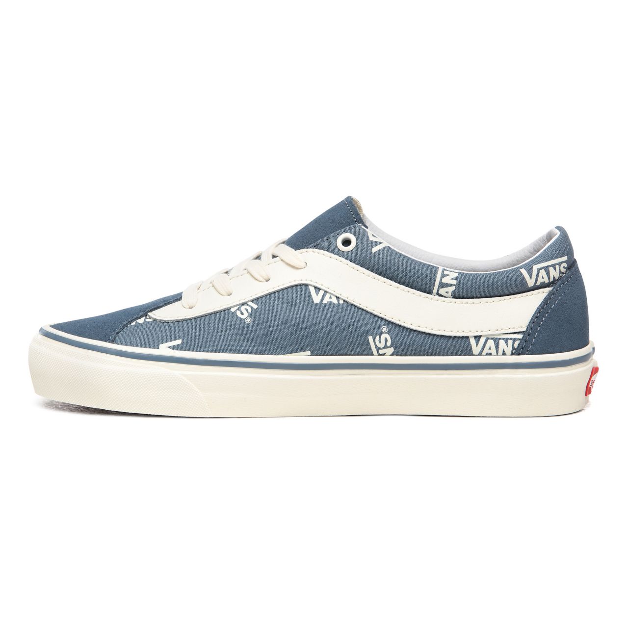 Vans Block Bold NI Blue Classic Mens Womens - (Vans Block) Blue Mirage/Marshmallow VN0A3WLPWQX Shoes