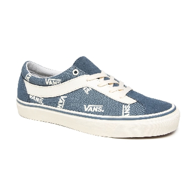 Vans Block Bold NI Blue Classic Mens Womens - (Vans Block) Blue Mirage/Marshmallow VN0A3WLPWQX Shoes