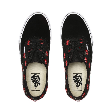 Vans Cherries Authentic Black Classic Mens Womens - (Cherries) Black VN0A2Z5IL6M Shoes