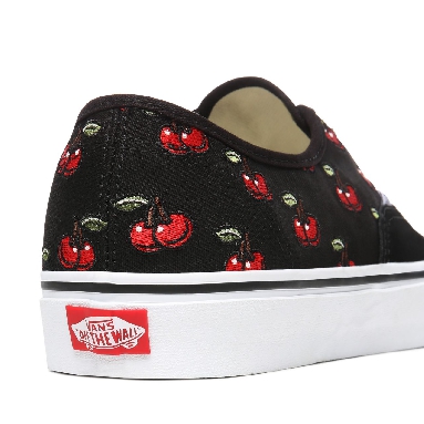 Vans Cherries Authentic Black Classic Mens Womens - (Cherries) Black VN0A2Z5IL6M Shoes