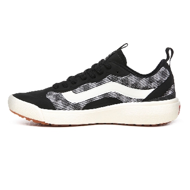 Vans Blur Checker UltraRange EXO Black Classic Womens - (Blur Checker) Black/Marshmallow VN0A4U1KXU2 Shoes