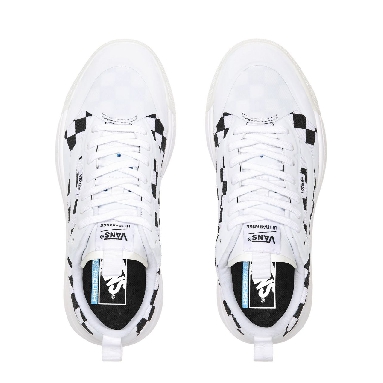 Vans Checkerboard UltraRange EXO Black Classic Womens - (Checkerboard) True White/Black VN0A4U1K27I Shoes