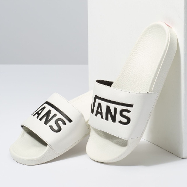 Vans Slide-On Sandals Womens - (Vans) Marshmallow VN0004LGX0Z Shoes