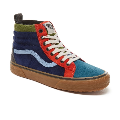 Vans Sk8-Hi MTE Classic Mens Womens - (Mte) Medieval Blue/Lavender Lustre VA33TXUC5 Shoes